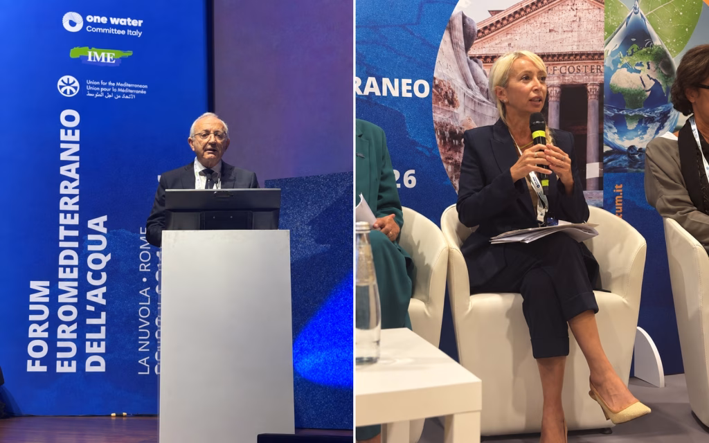 Sogesid S.p.A. al forum euromediterraneo dell’acqua: ingegneria pubblica e cooperazione internazionale per la sicurezza idrica