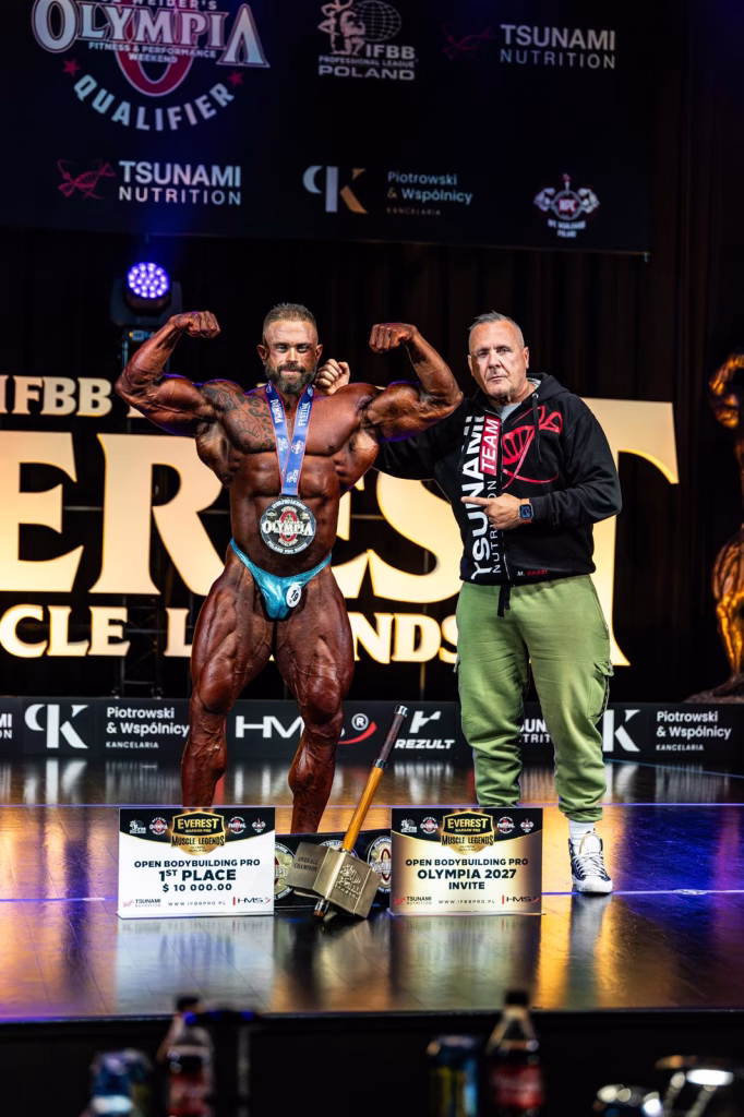 Bodybuilding, Andrea Presti conquista a Varsavia il quinto pass per “Mr. Olympia”